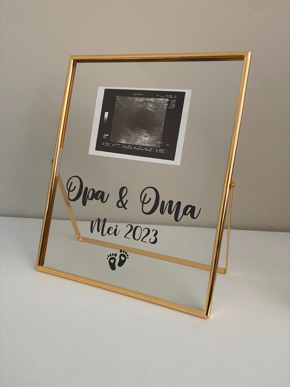 Zwangerschapsaankondiging familie